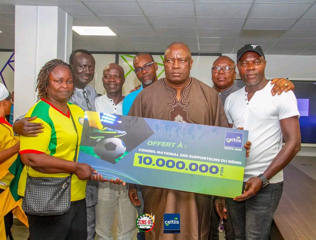Celtiis Bénin soutient officiellement les supporters des Guépards