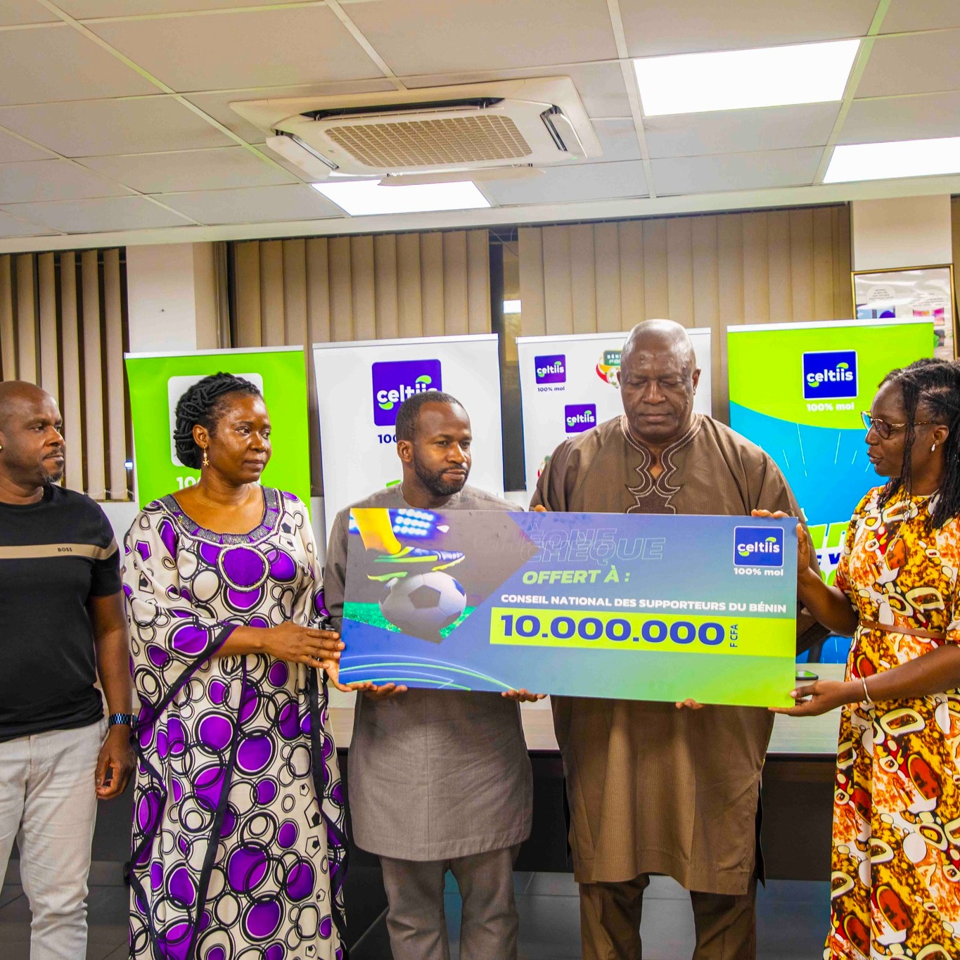 Celtiis Bénin soutient officiellement les supporters des Guépards
